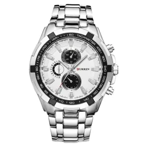 quartz Top Brand Analog  Waterproof men's watch
