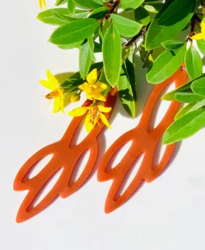 RADIANT Hot Cinnamon Earrings