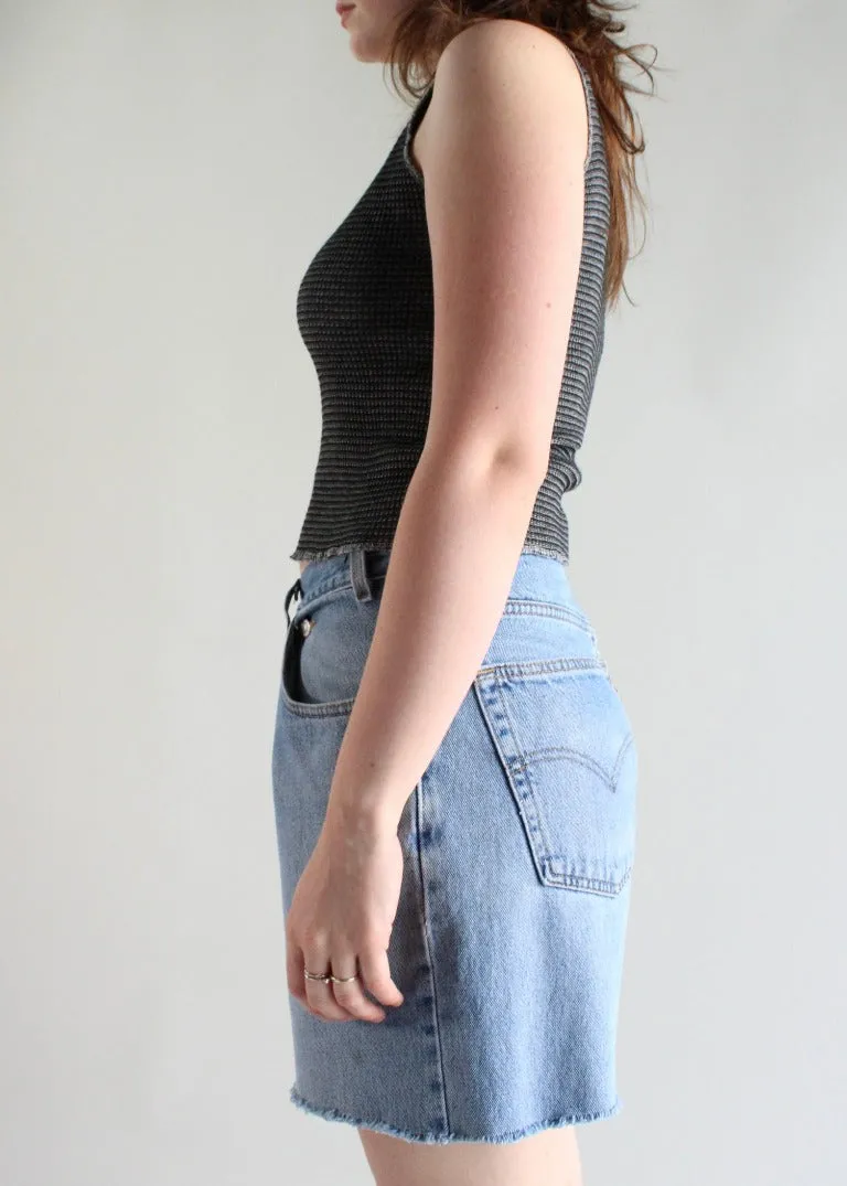 RCYCLD Levi's Cross Closure Denim Short