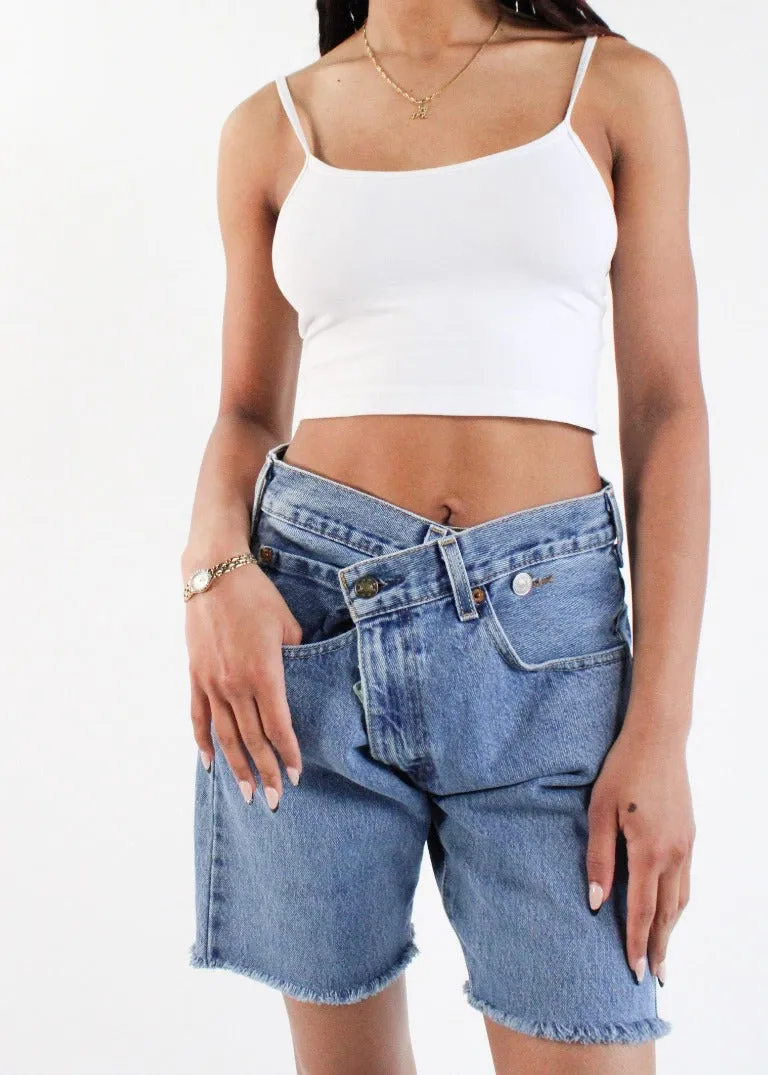 RCYCLD Levi's Cross Closure Denim Short