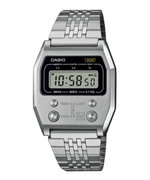 Reloj Vintage casual correa de Acero inoxidable A1100D-1