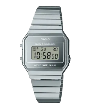 Reloj Vintage casual correa de Acero inoxidable A700WEV-7A