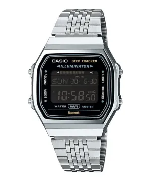 Reloj Vintage casual correa de Acero inoxidable ABL-100WE-1B