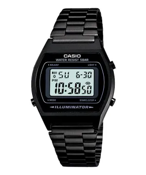 Reloj Vintage casual correa de Acero inoxidable B-640WB-1A