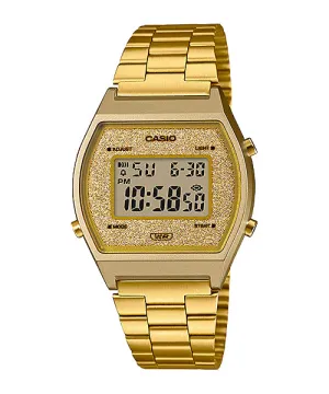 Reloj Vintage casual correa de Acero inoxidable B-640WGG-9
