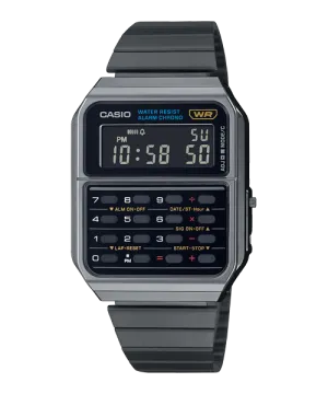 Reloj Vintage casual correa de Acero inoxidable CA-500WEGG-1B