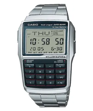 Reloj Vintage casual correa de Acero inoxidable DBC-32D-1A