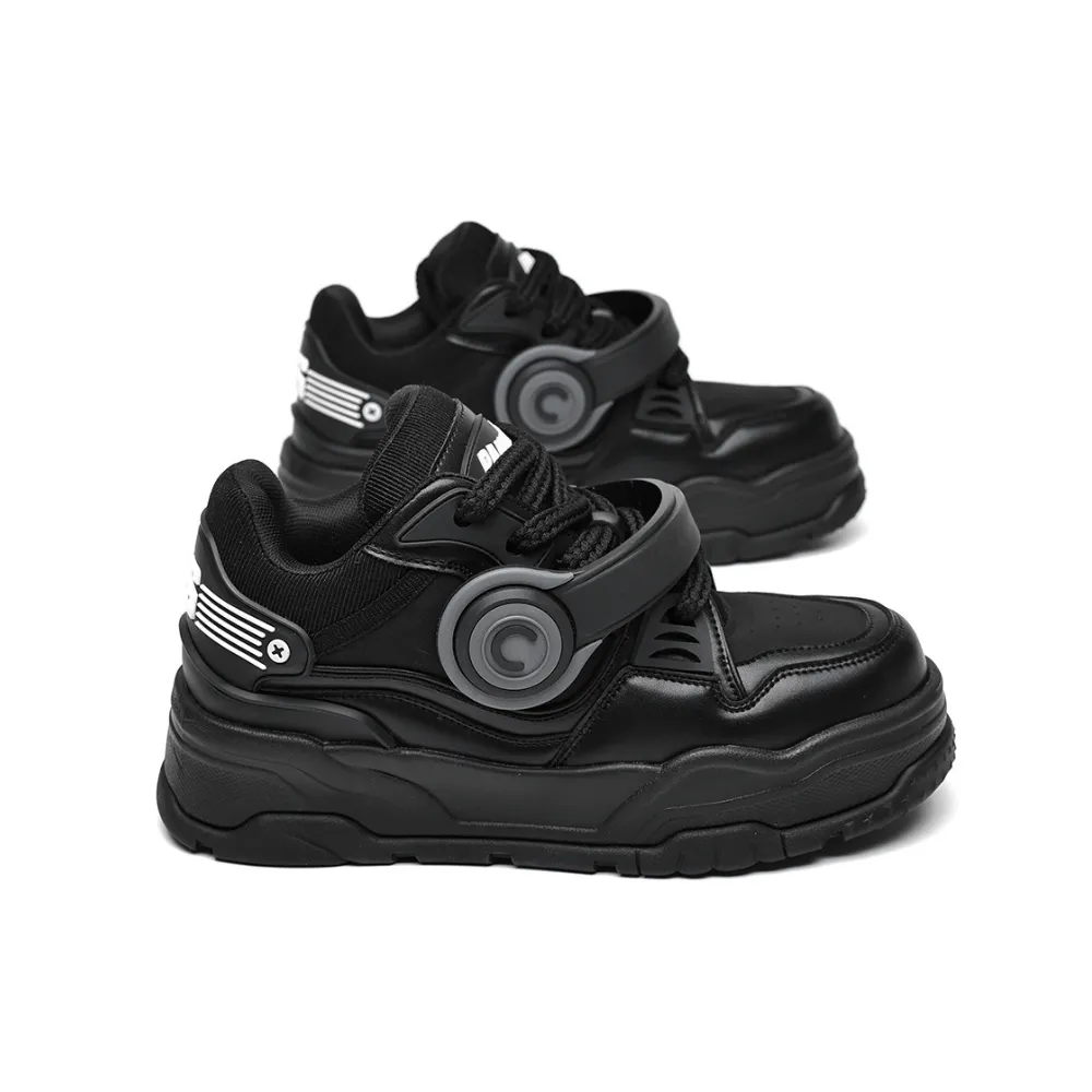 Retro Headphones Solid Color Sneaker