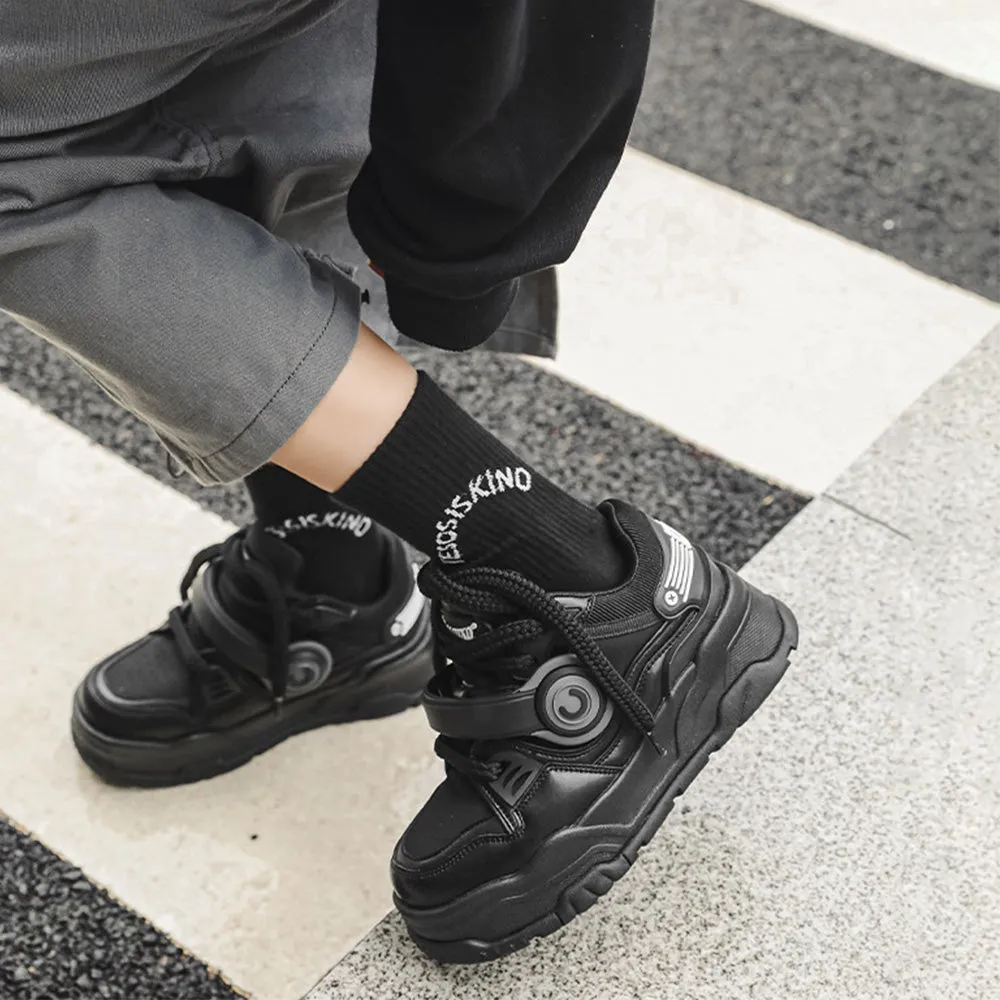 Retro Headphones Solid Color Sneaker