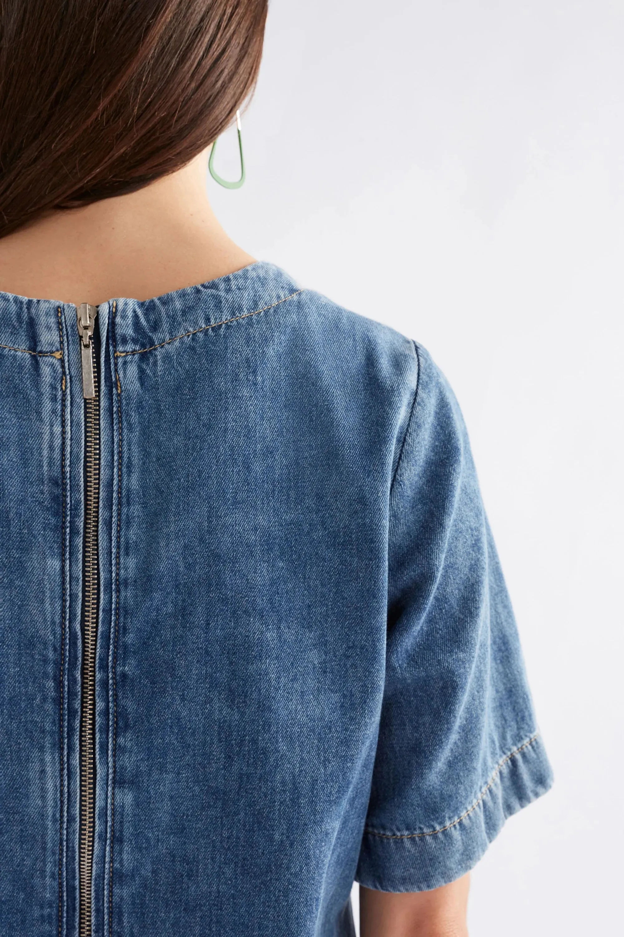 Rittra Denim Dress - Chambray Blue