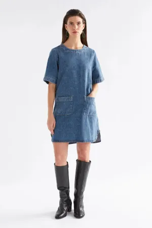 Rittra Denim Dress - Chambray Blue