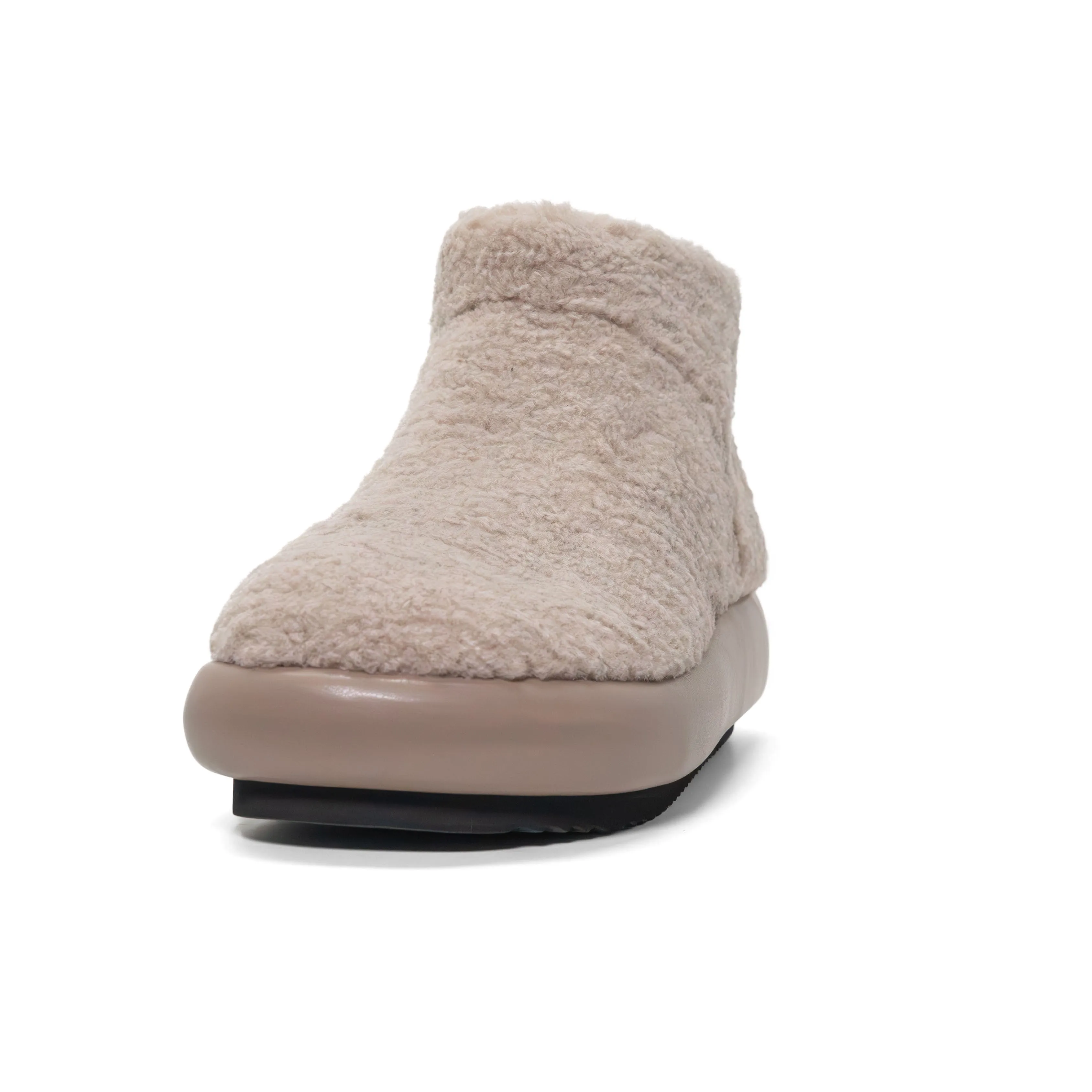ROAM FUZZY MAGIC MOON BOOTIE CEMENT FAUX SHEARLING