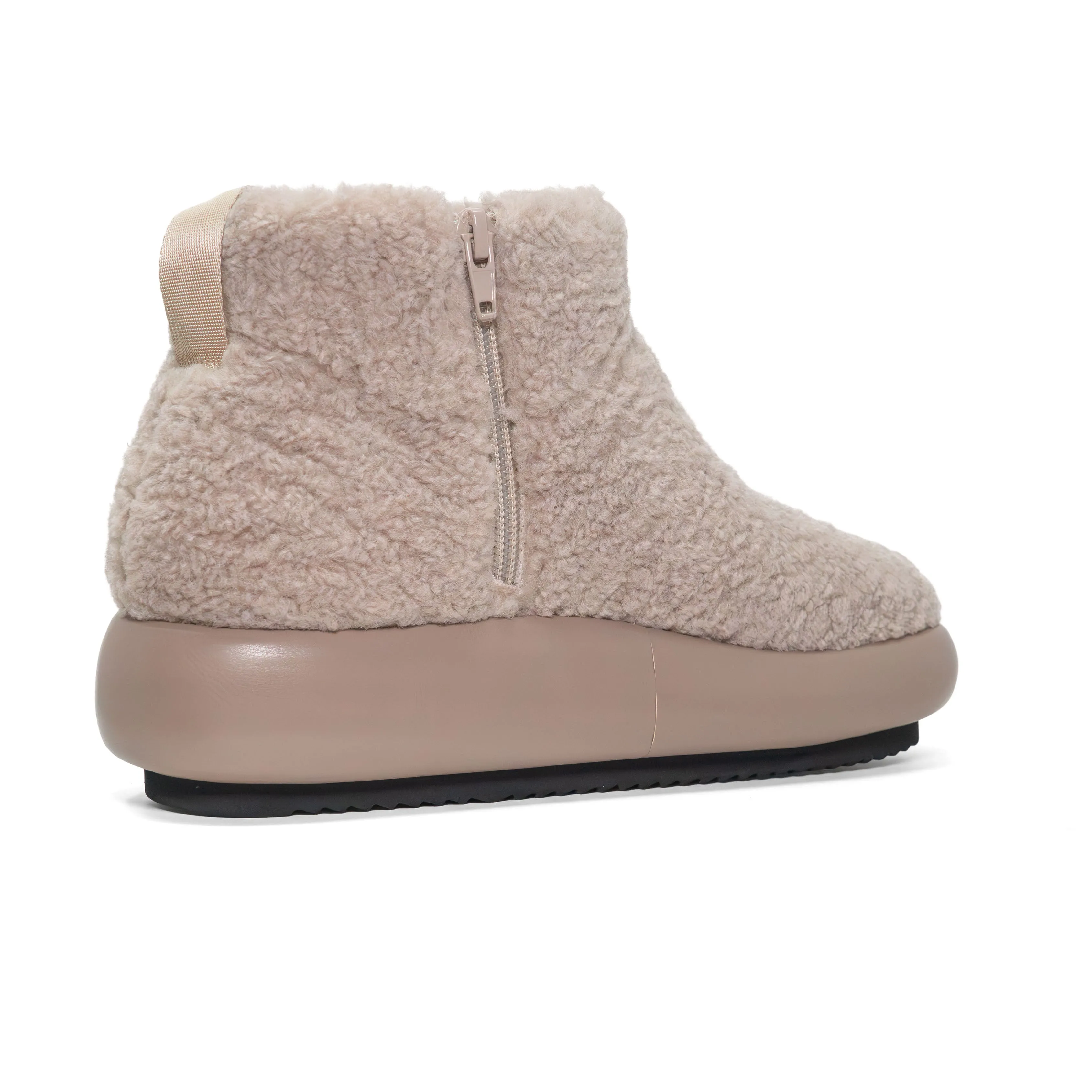 ROAM FUZZY MAGIC MOON BOOTIE CEMENT FAUX SHEARLING