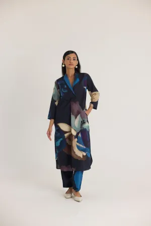 Rocco Shawl Collar Kurta Set
