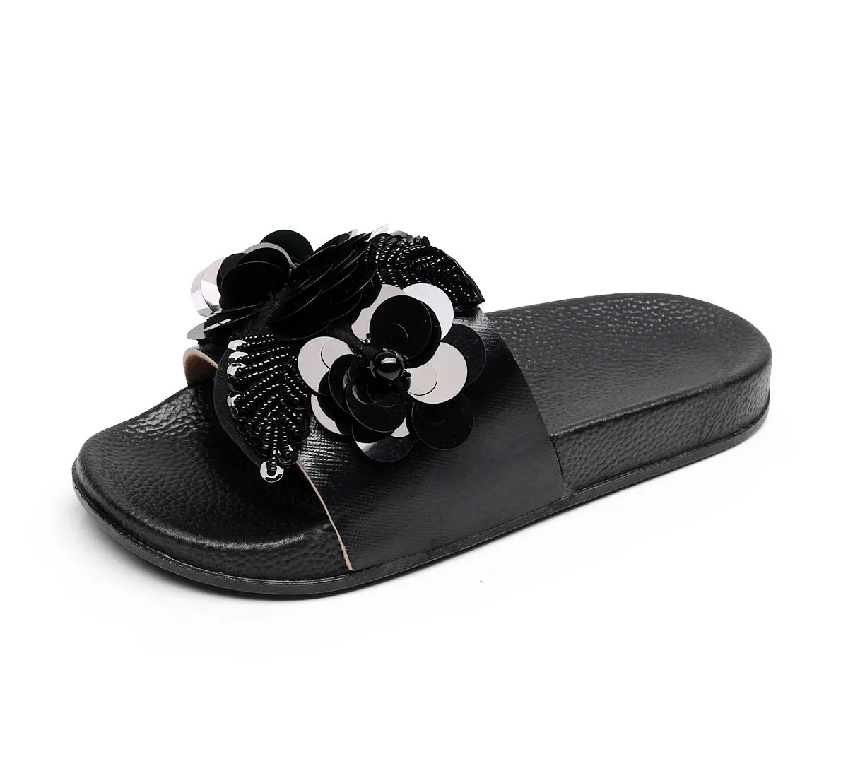 RXFSP Fashion Big Flower Slippers