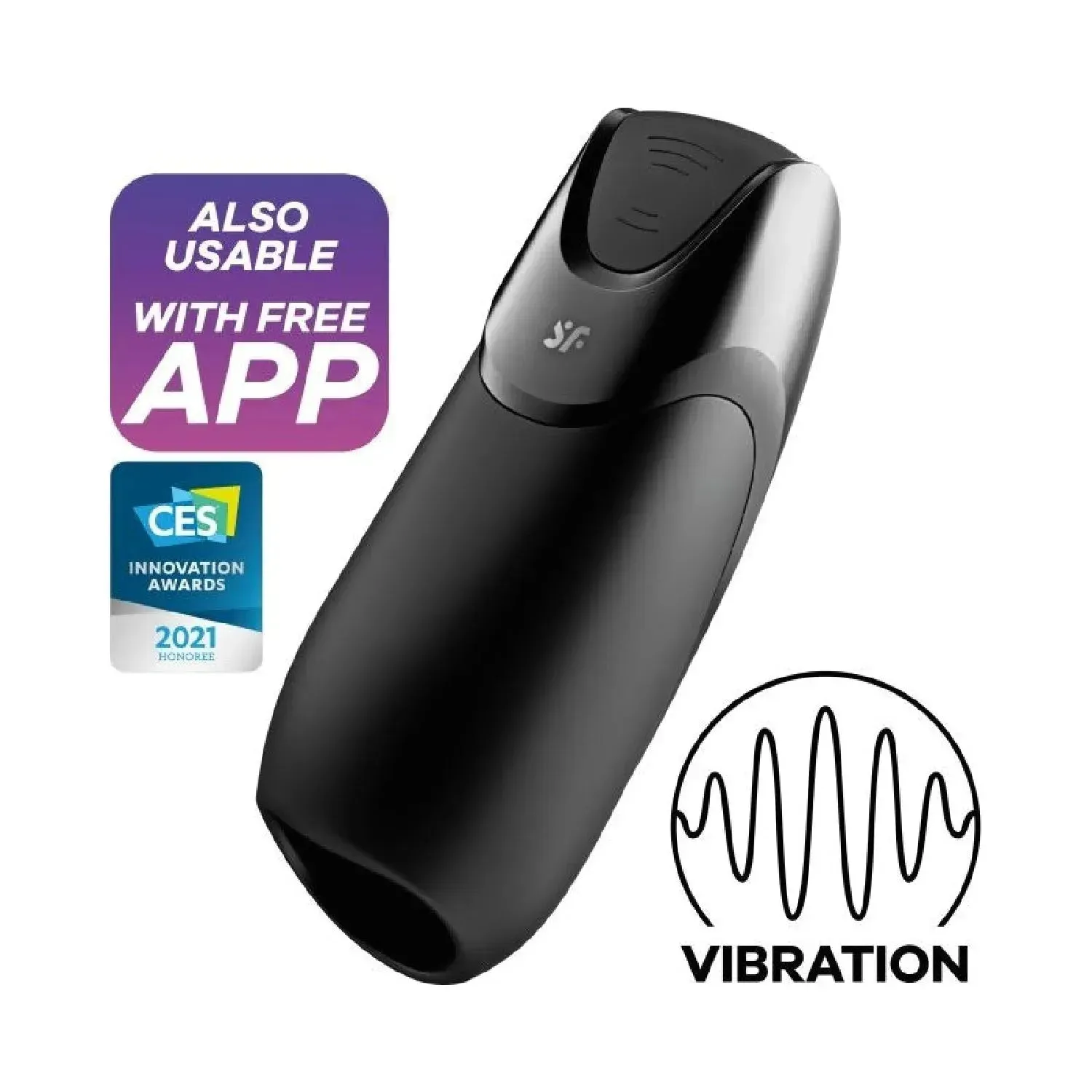 Satisfyer Men Vibration  Black
