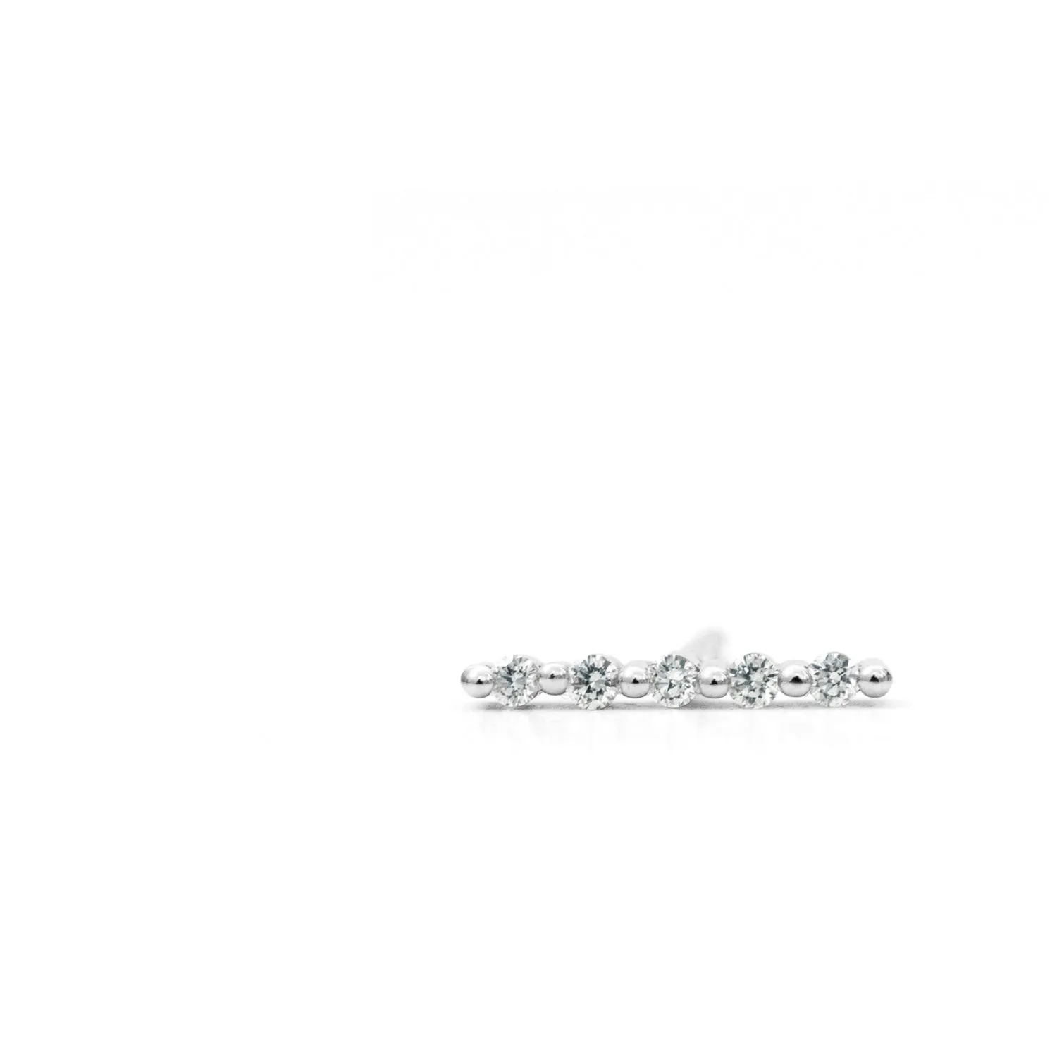 Scalloped Diamond Earrings