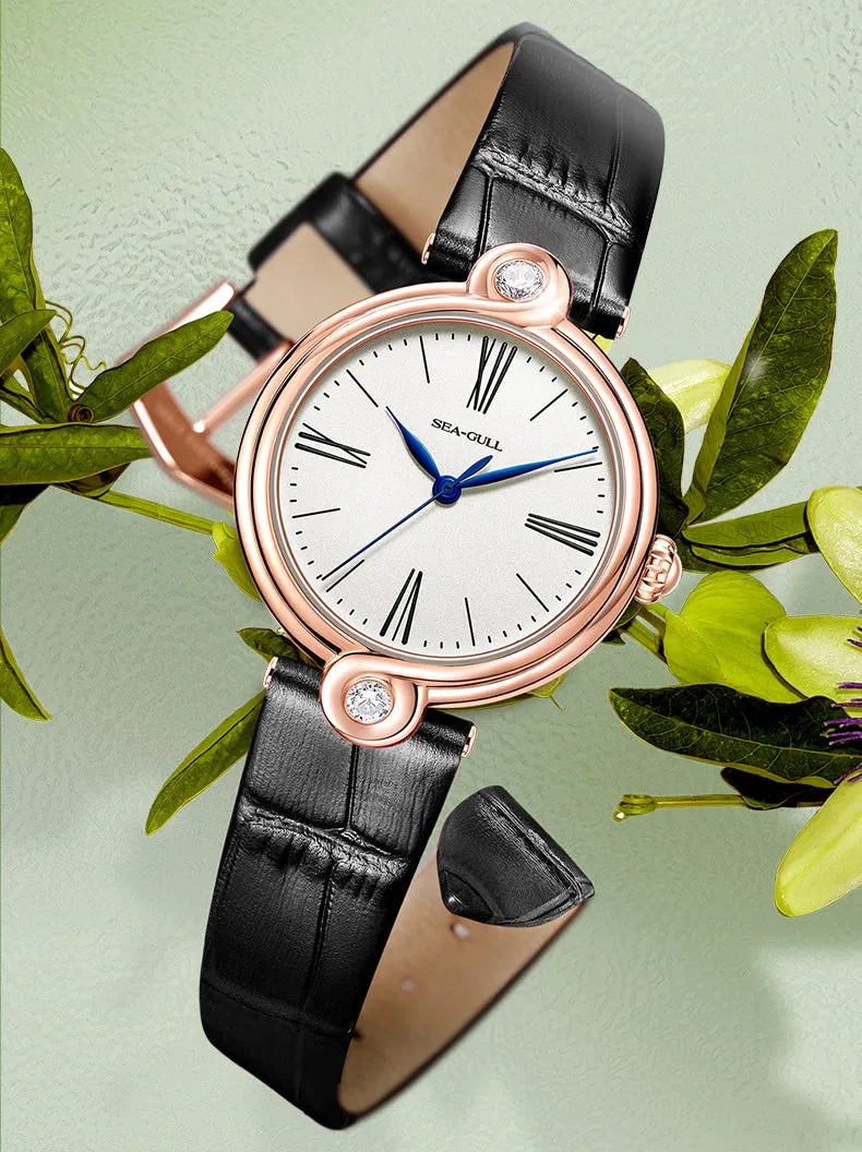 Seagull Infinity Series Mobius Ring Pattern Elegent Women's Automatic Watch 1043L