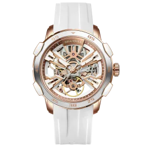 Seagull X King of Glorys (Arena Of Valor) White Unisex Double Skeleton Automatic Watch 515.97.1125KL