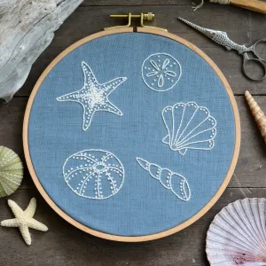 Seashells Embroidery Pattern