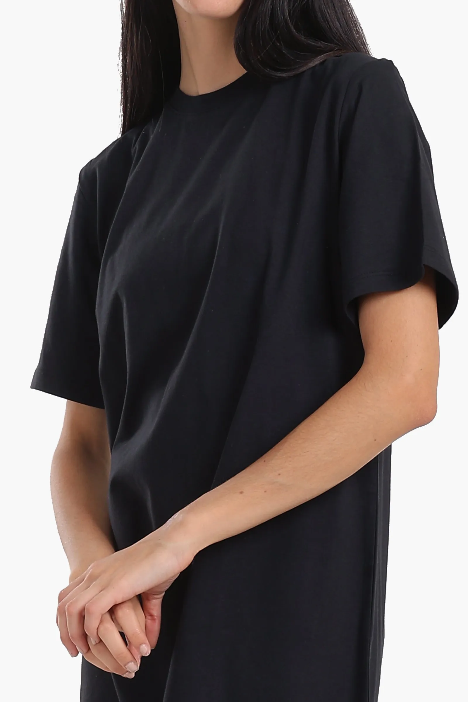Short Sleeves Cotton Dress
