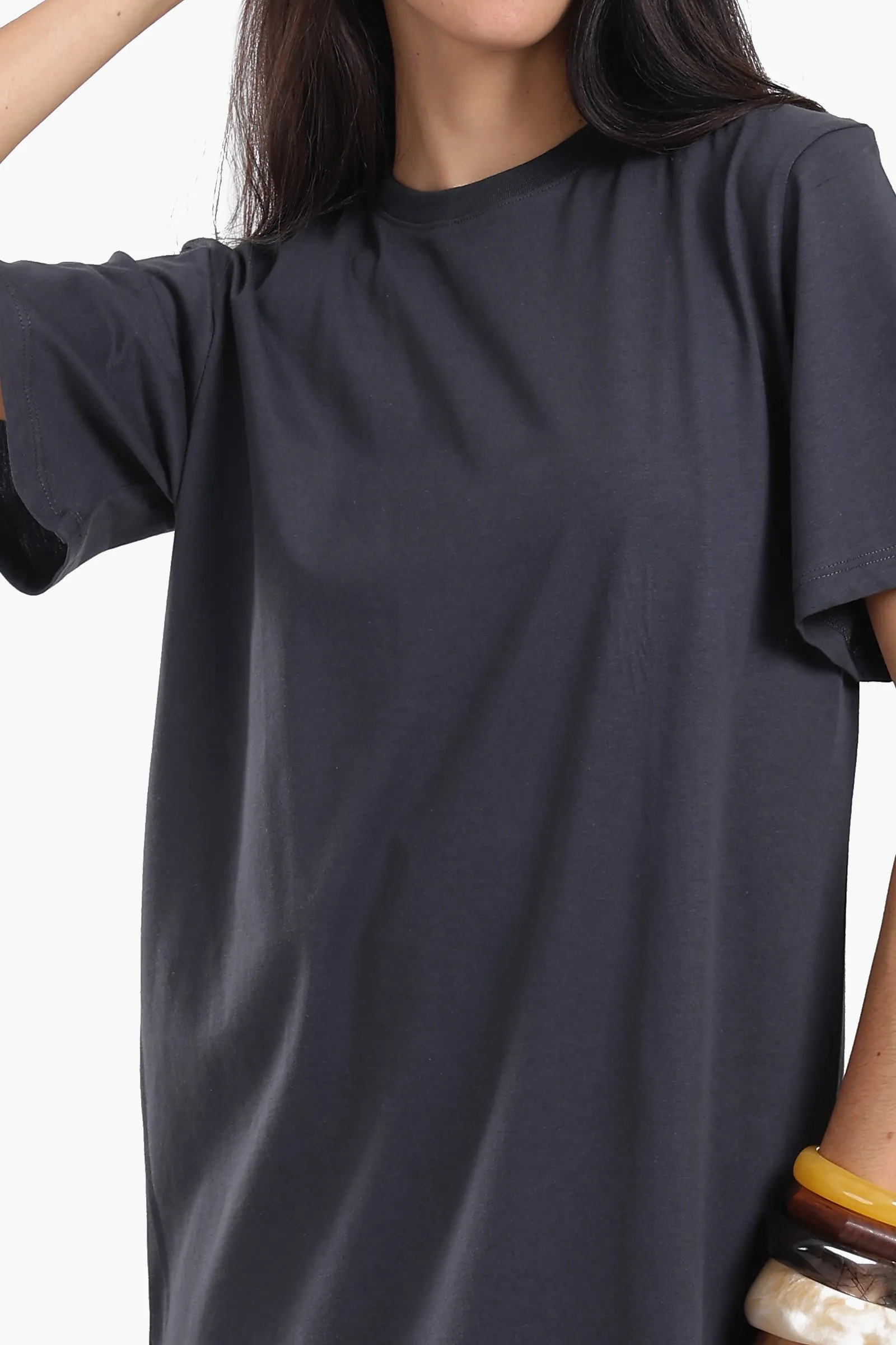 Short Sleeves Cotton Dress
