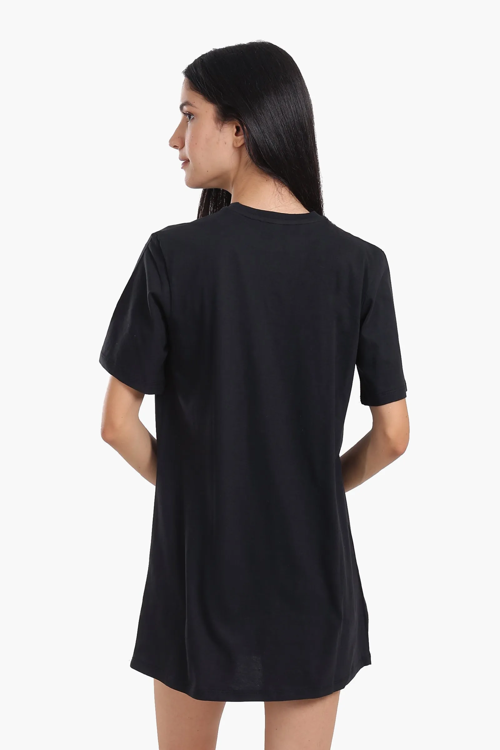 Short Sleeves Cotton Dress