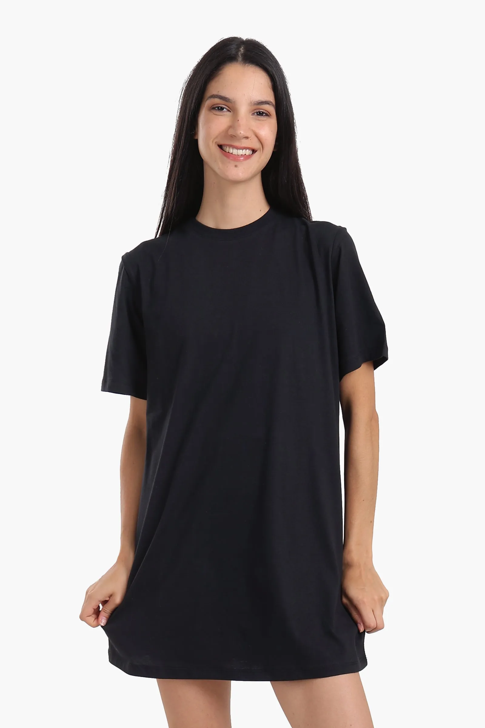 Short Sleeves Cotton Dress