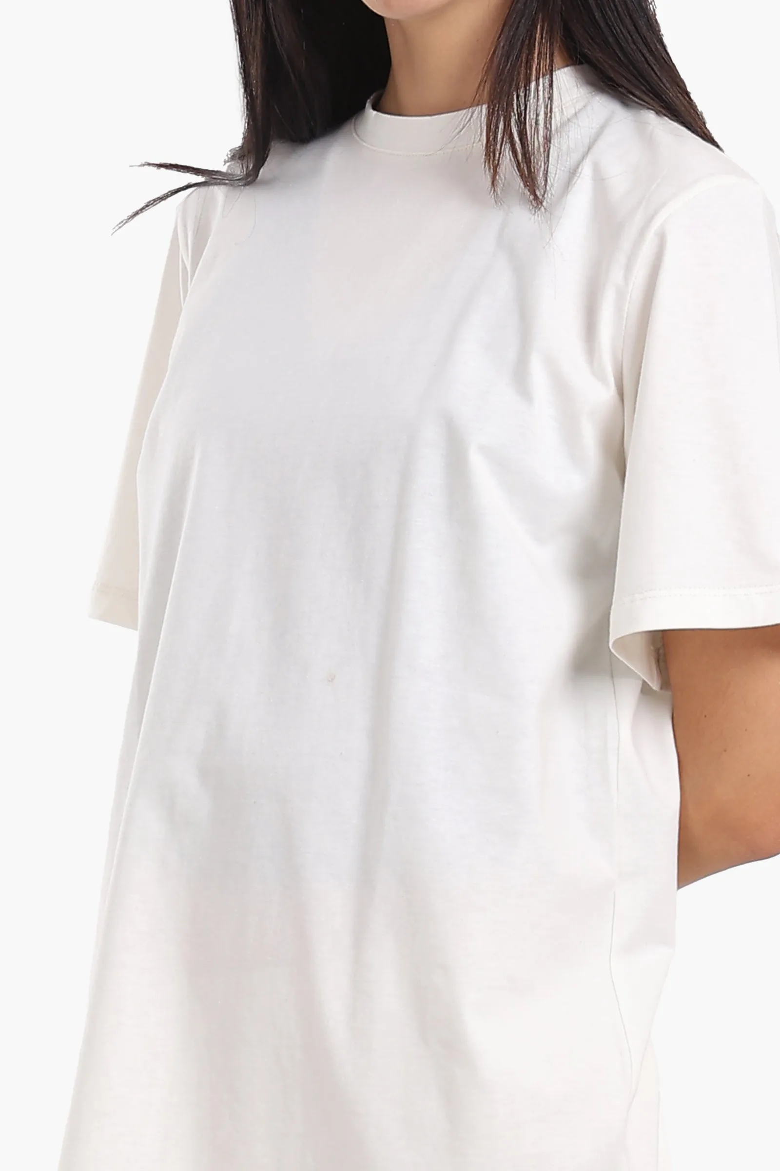 Short Sleeves Cotton Dress