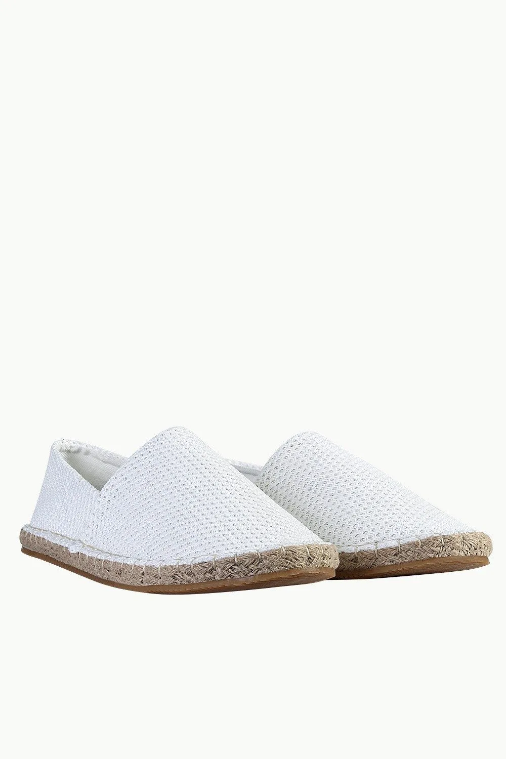 Solid Beach Mesh Espadrilles