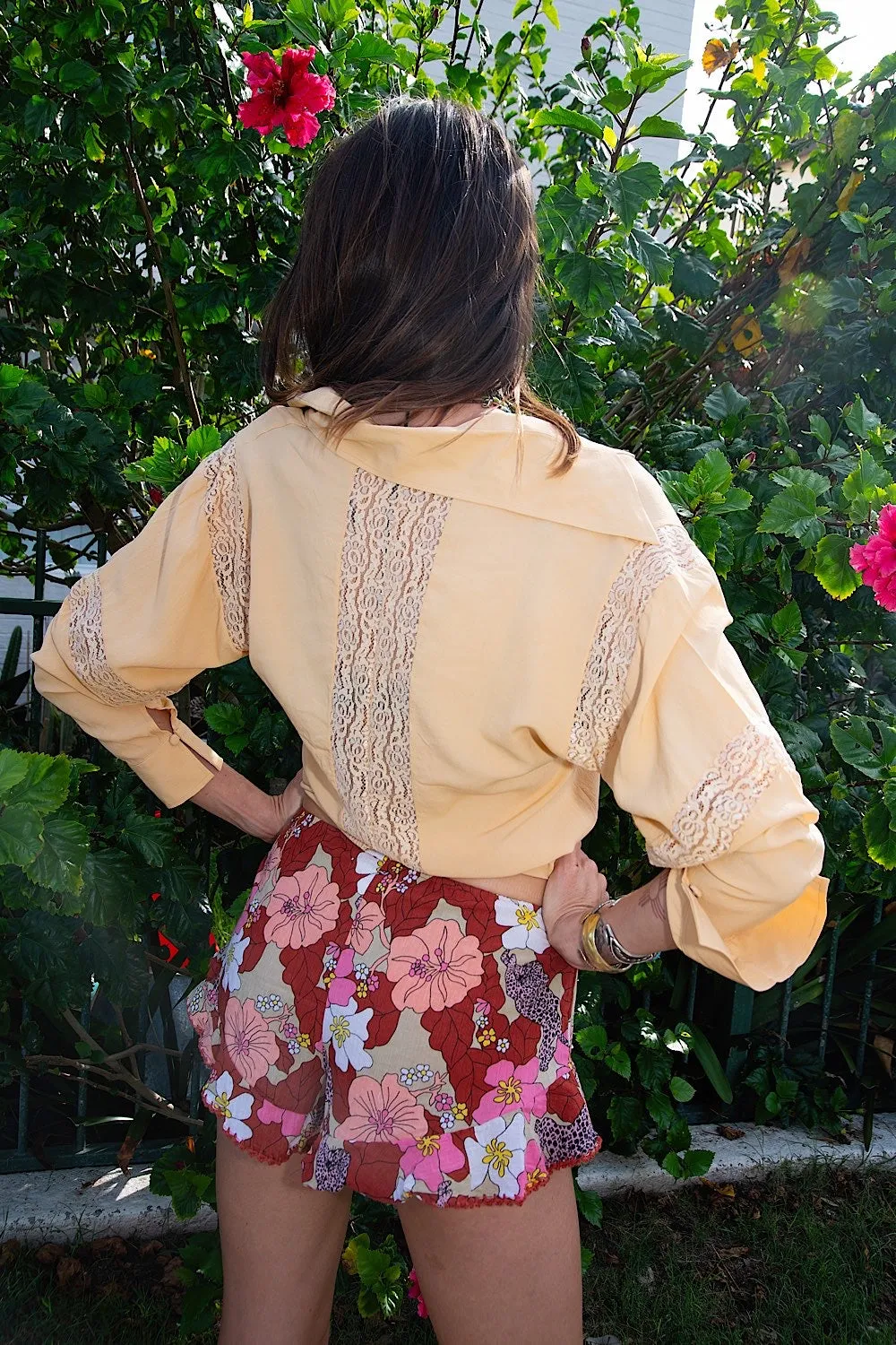 Songbird Cotton Shorts