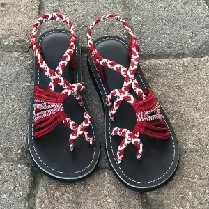 Strap Beach Sand Toe Flat Sandals