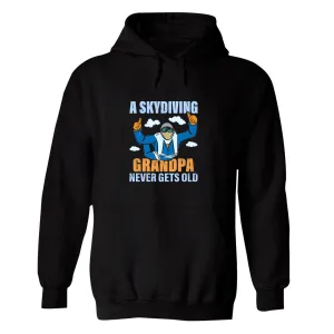 Sudadera Hombre  Hoodie Paracaidismo Deporte Vintage 001