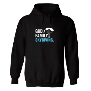 Sudadera Hombre  Hoodie Paracaidismo Deporte Vintage 008