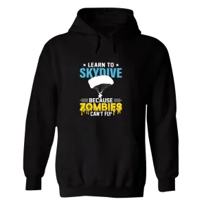 Sudadera Hombre  Hoodie Paracaidismo Deporte Vintage 023