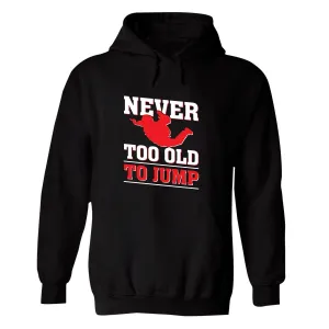 Sudadera Hombre  Hoodie Paracaidismo Deporte Vintage 025