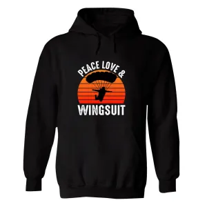 Sudadera Hombre  Hoodie Paracaidismo Deporte Vintage 029