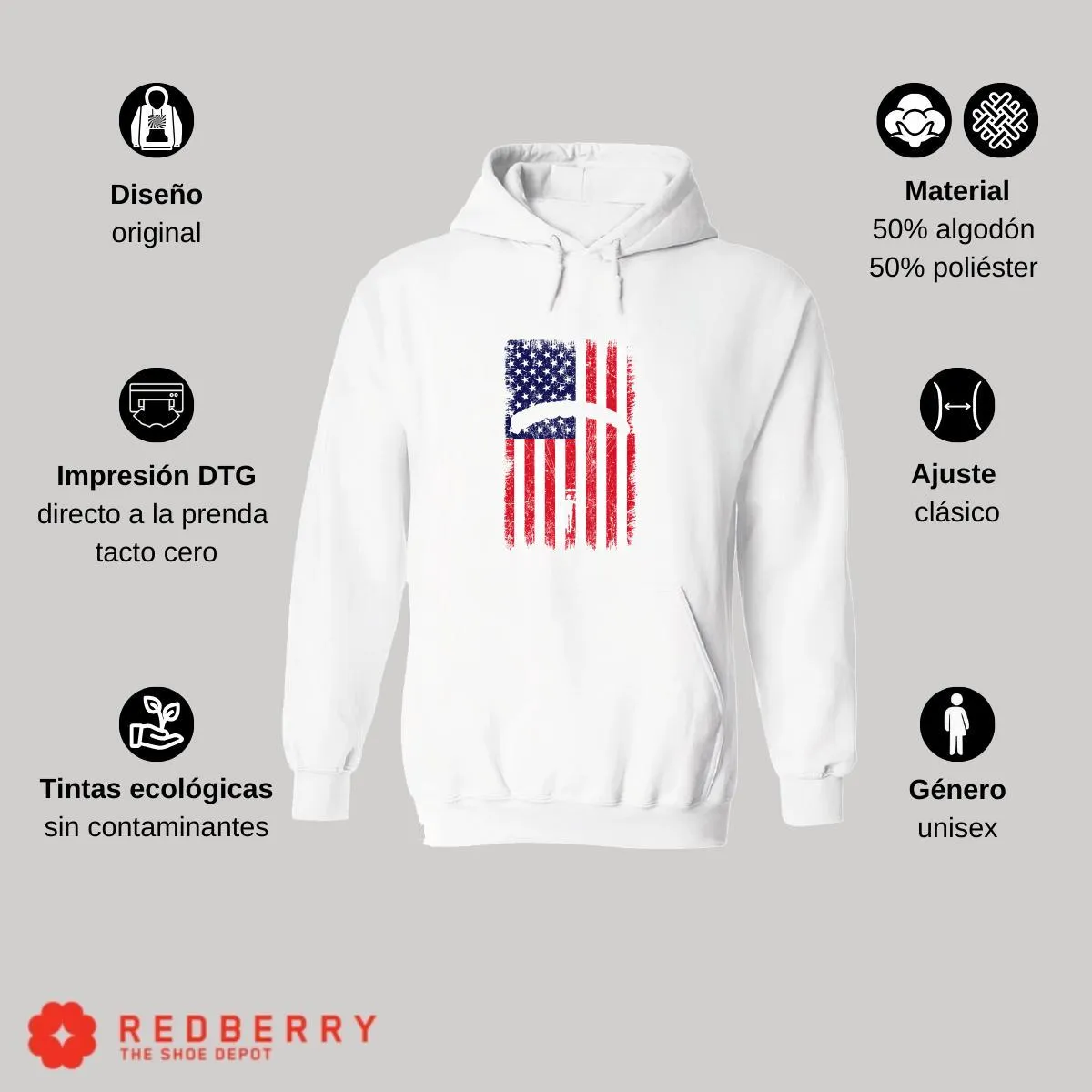 Sudadera Hombre  Hoodie Paracaidismo Deporte Vintage 035