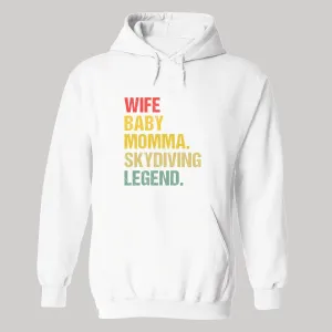 Sudadera Hombre  Hoodie Paracaidismo Deporte Vintage 045
