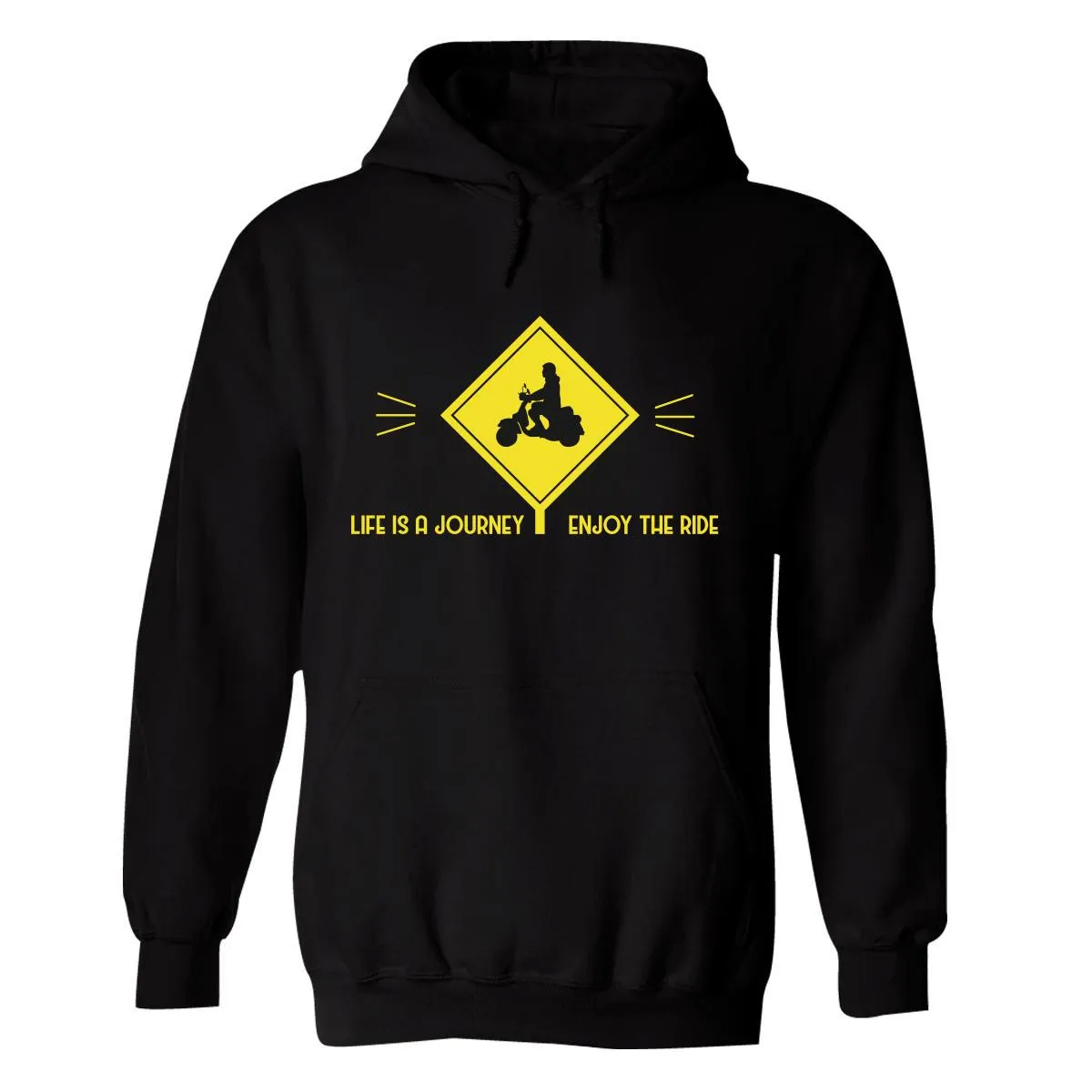 Sudadera Hombre  Hoodie Scooter Moto Biker Vintage 024