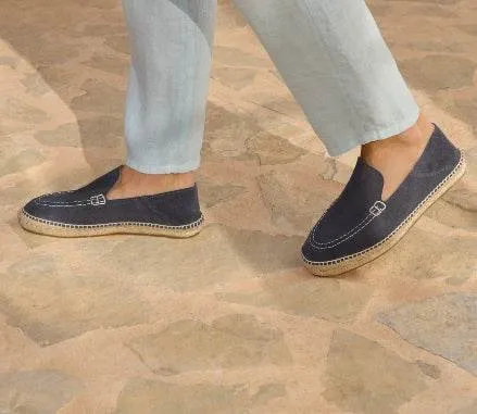 Suede Loafers Espadrilles |
