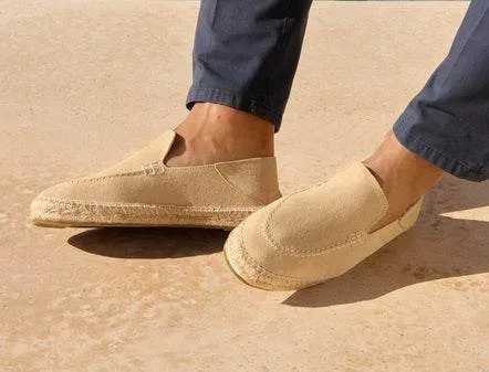 Suede Loafers Espadrilles |