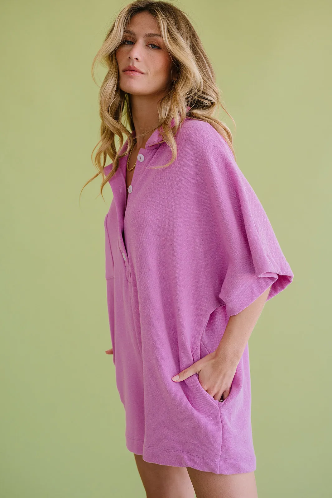 Summer BFF Romper// Peony *RESTOCKED*