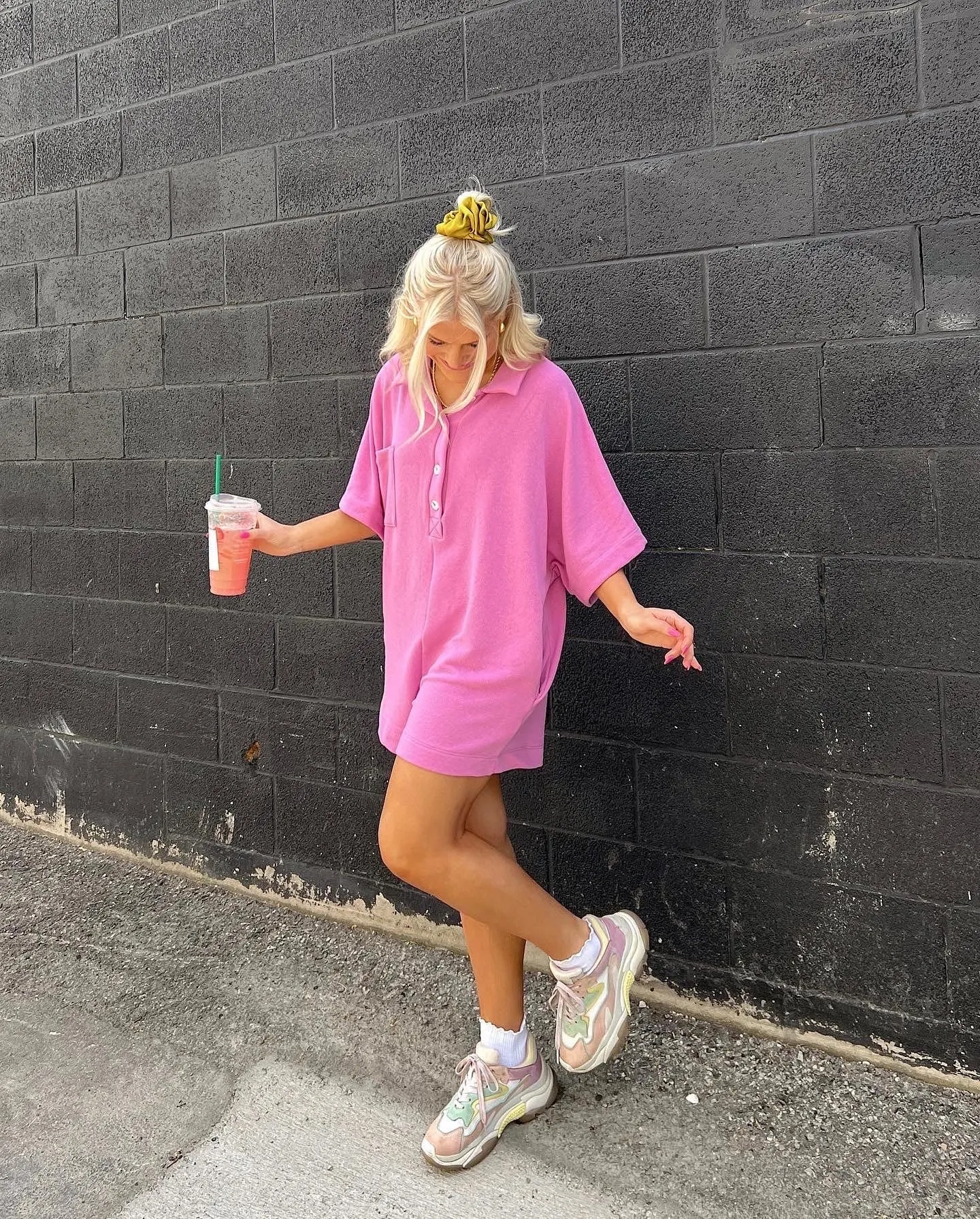 Summer BFF Romper// Peony *RESTOCKED*