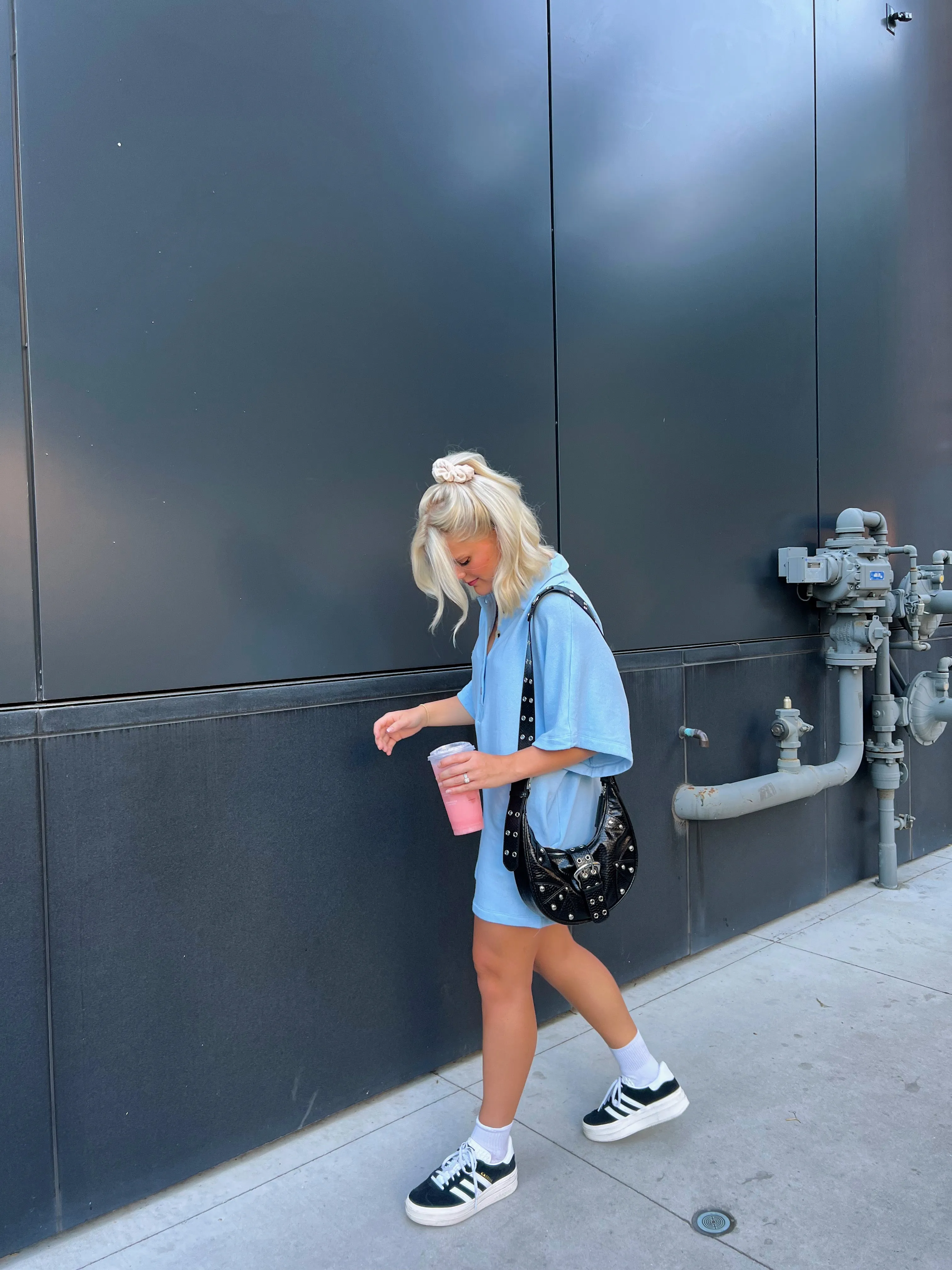 Summer BFF Romper// Sky Blue *RESTOCKED*