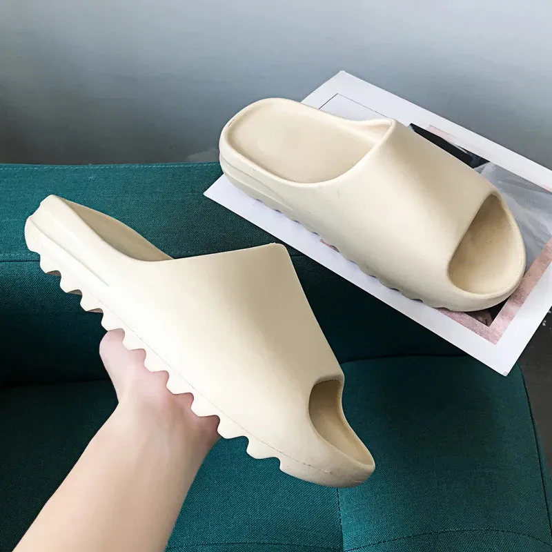Summer EVA Sneaker Slippers with Thick Platform