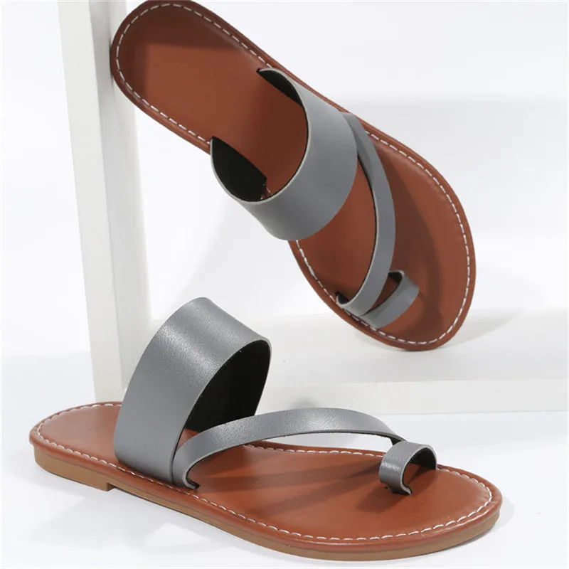 Summer Women's Outer Wear Super Light Flat Slippers for Swimming