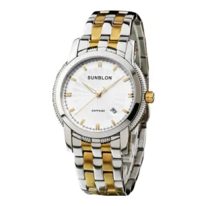 SUNBLON Water Resistant Stainless Steel Men's Quartz Watch