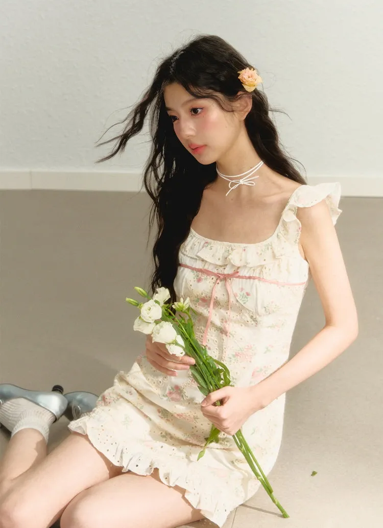 Sweet Blossom Ruffle Dress
