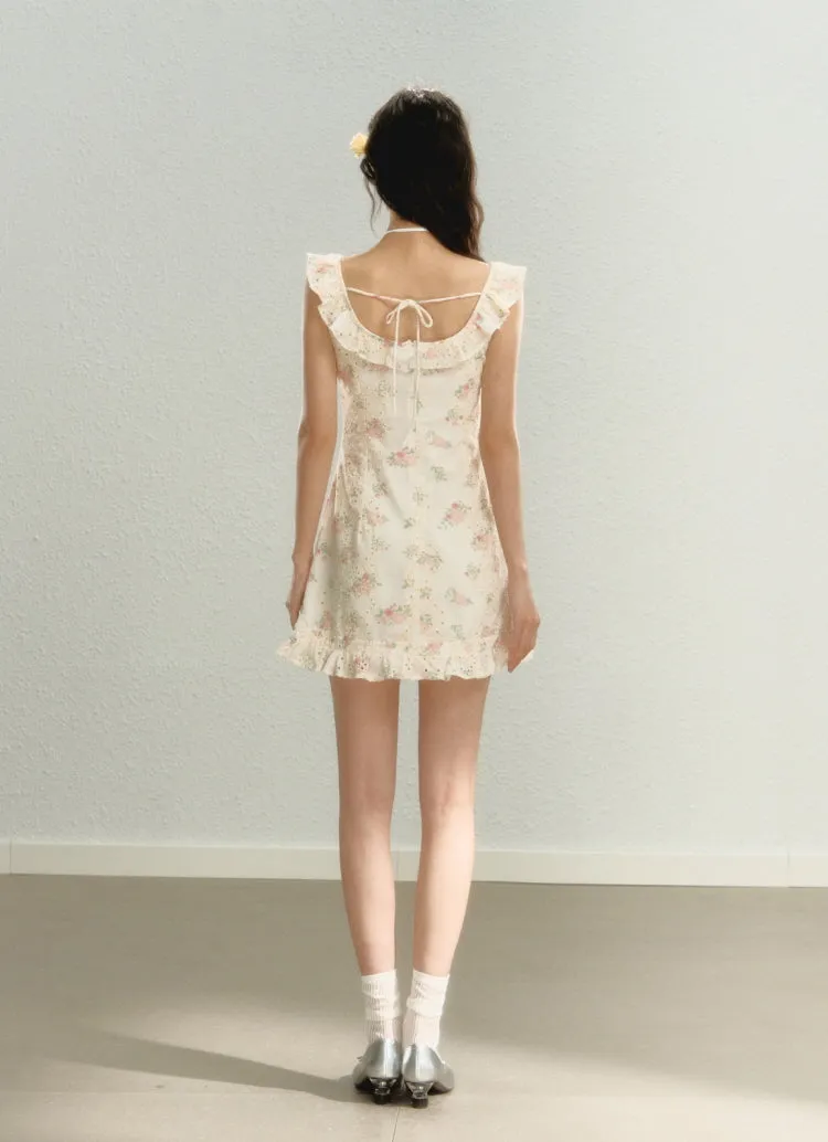Sweet Blossom Ruffle Dress